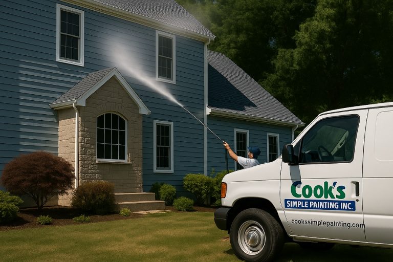 power washing in Reading, MA